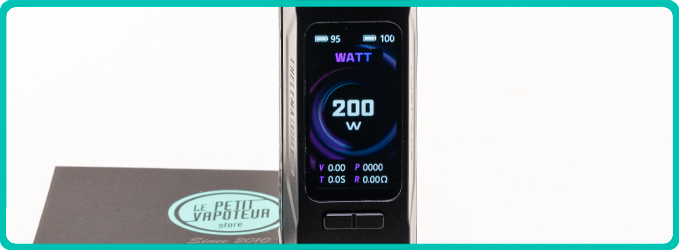 Chipset de la Box Thelema Q200 Pro Lost Vape